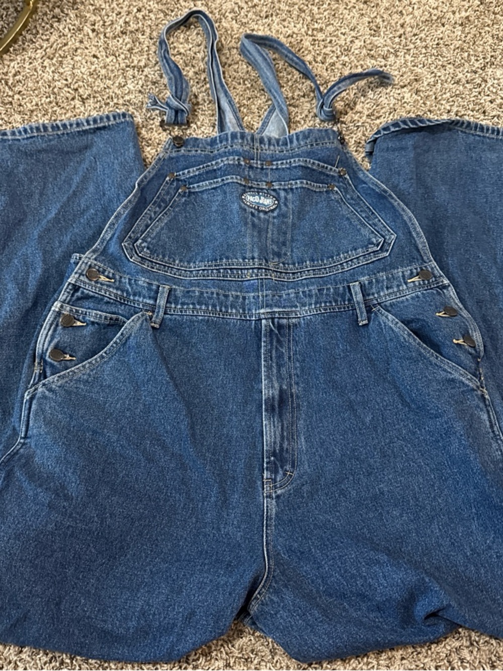 Vintage Paco Jeans overalls